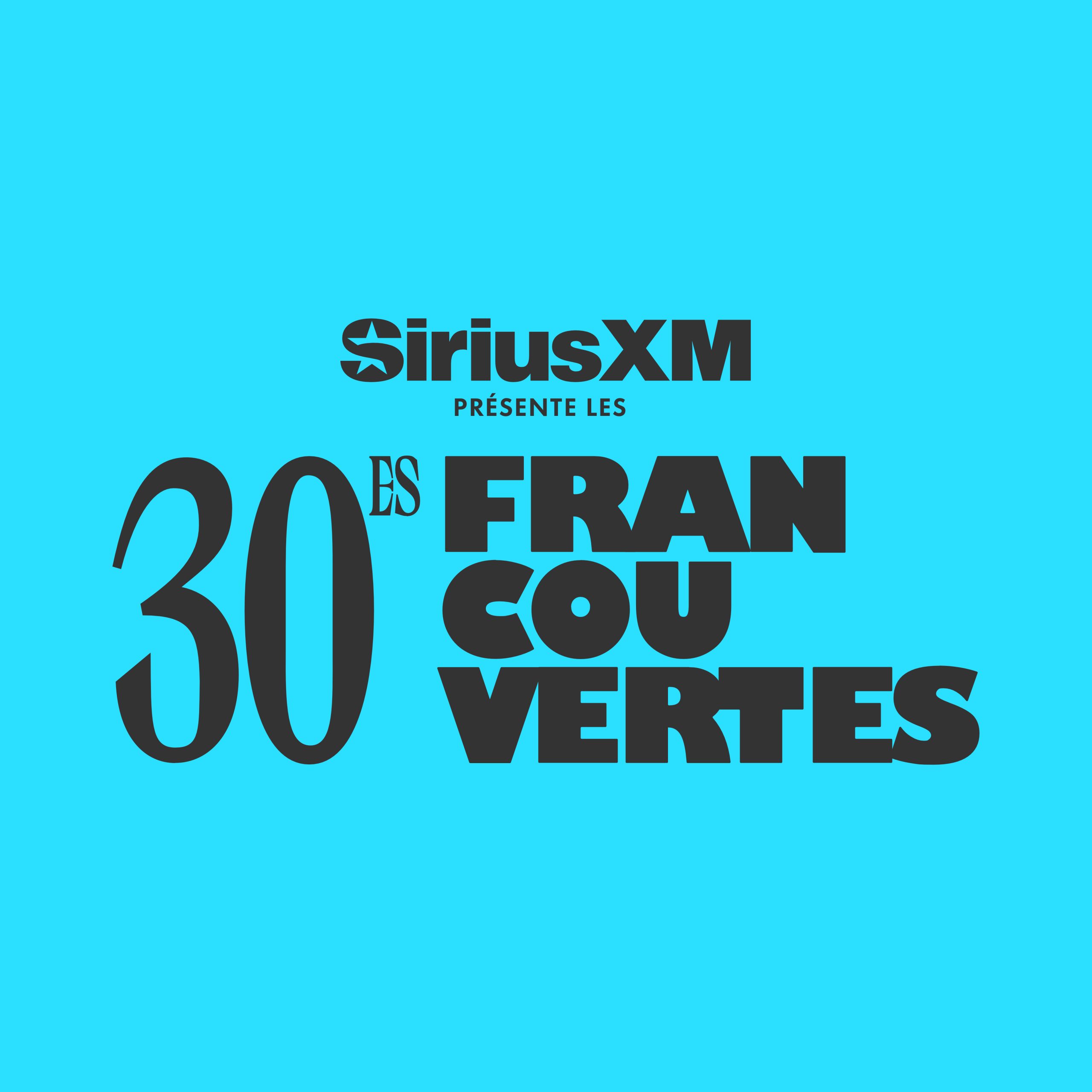 Programmation de la 30<sup>e</sup> édition des Francouvertes